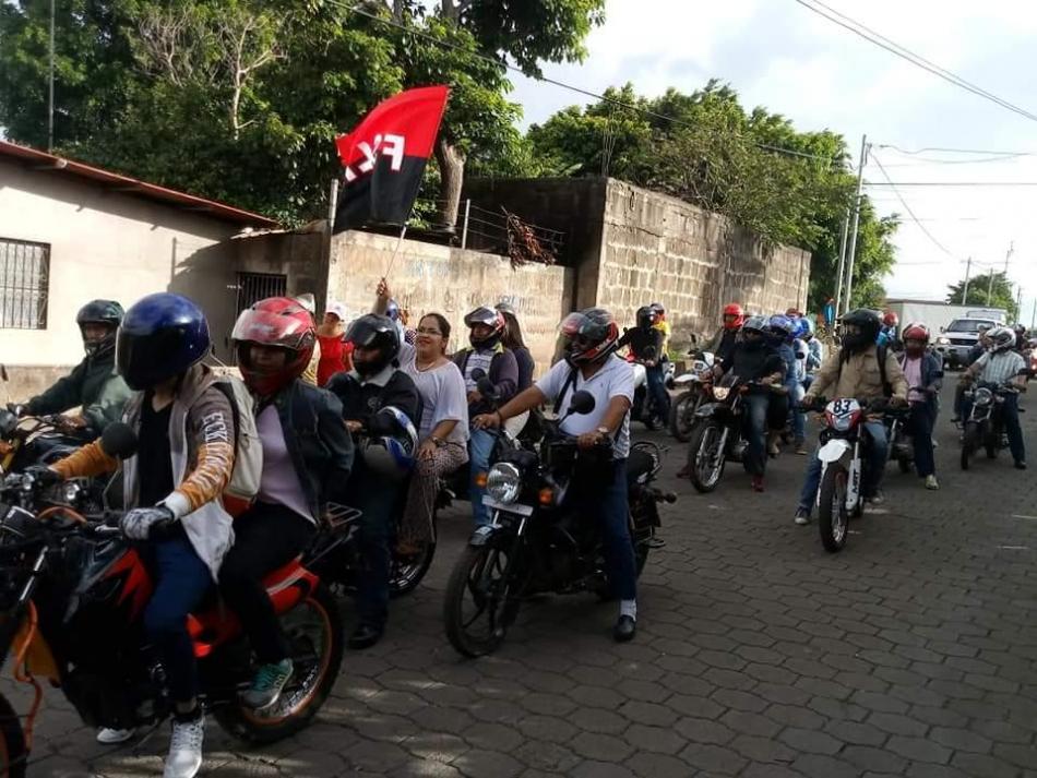 Sandinistas celebran la masacre del 8 de  julio de 2018