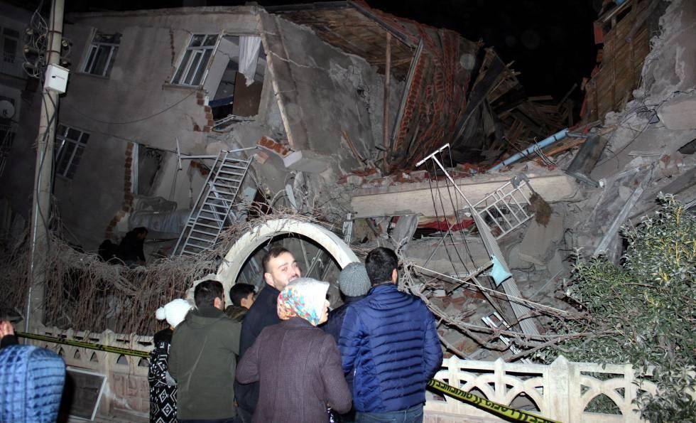 Se registra un potente terremoto de magnitud 6,5 en el este de Turquía