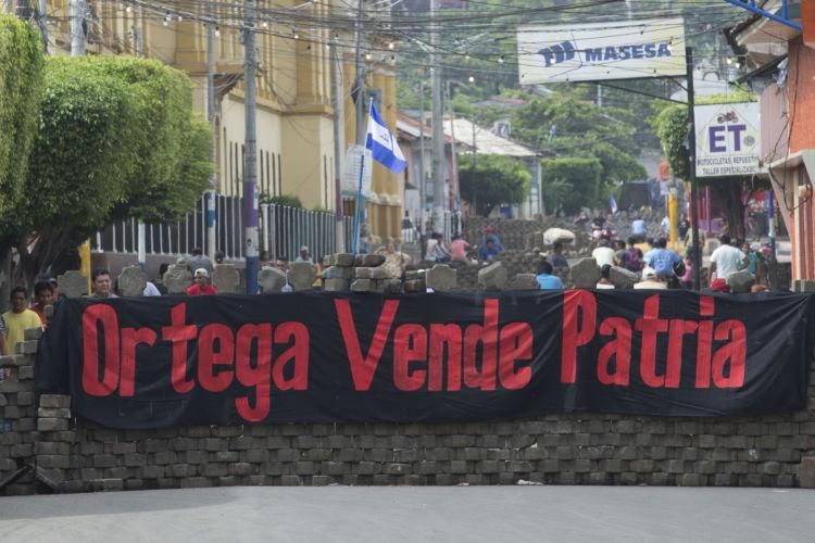 Barricada en Monimbo en el contexto de las protestas antigubernamentales/imagen tomada de Despacho 505