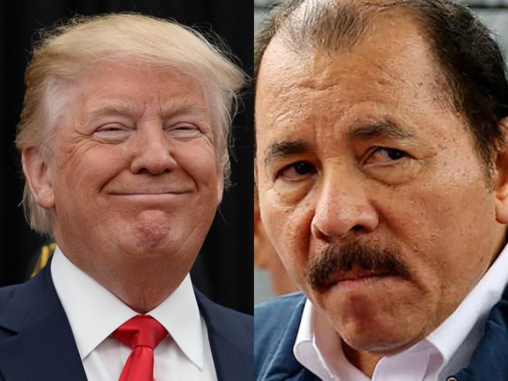 Daniel Ortega y Donald Trump, imagen tomada de Spotlightnic