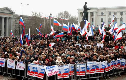 Manifestantes Rusos-imagen tomada de "El Universal" 