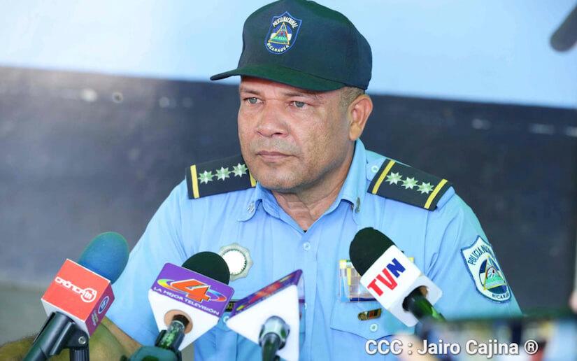 Jefe policial de Carazo, Pedro Rodríguez Argueta, elevado a comisionado general
