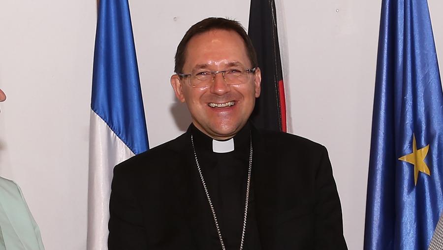 El representante del Vaticano en Nicaragua, Waldemar Stalislaw Sommertag