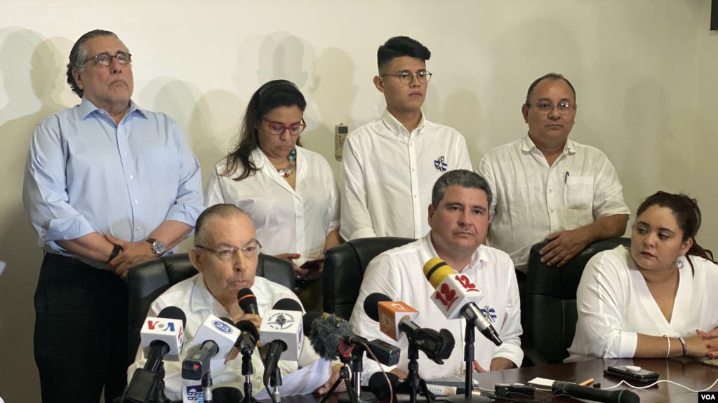 Oposición nicaragüense anuncia unidad de toda la disidencia
