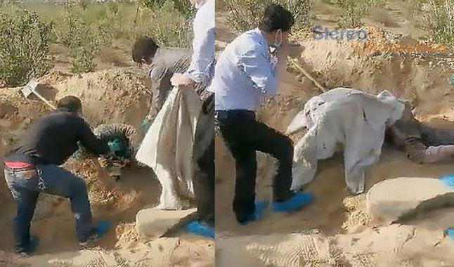 Anciana sobrevivió tres días enterrada, delito perpetrado por su hijo en China