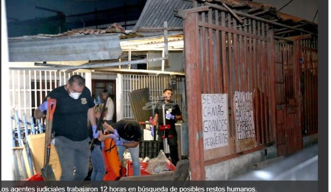  Nicaragüense asesina y entierra a su esposa tica 