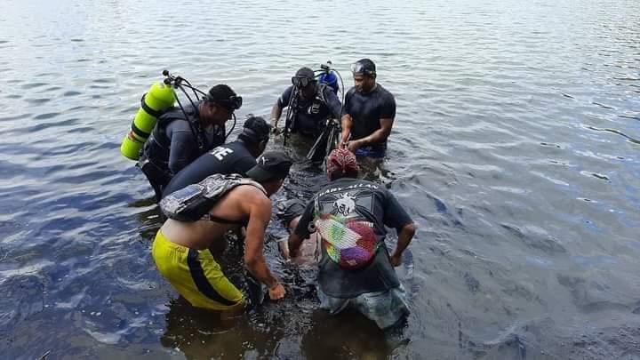Buzos recuperan cadáver en Laguna de Apoyo, Masaya 