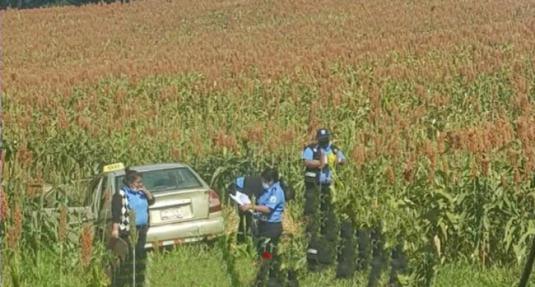 Policía captura a sospechoso de haber asesinado a taxista en un cultivo de trigo 