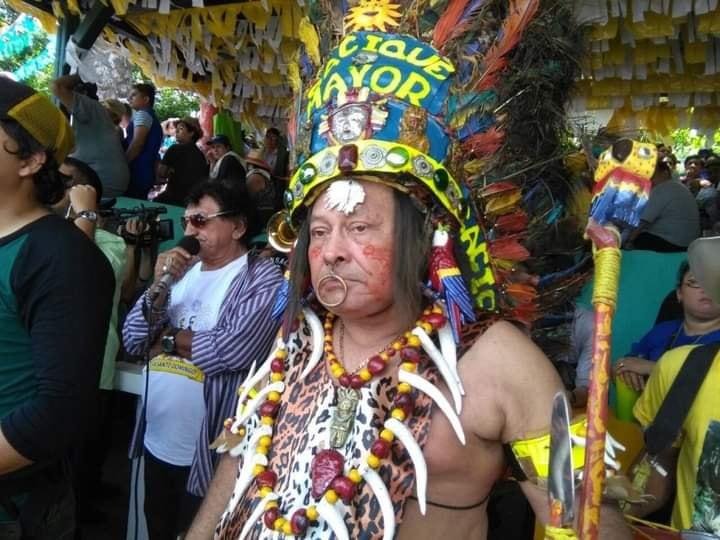Fallece El Cacique Mayor, imponente en las fiestas patronales de Santo Domingo 