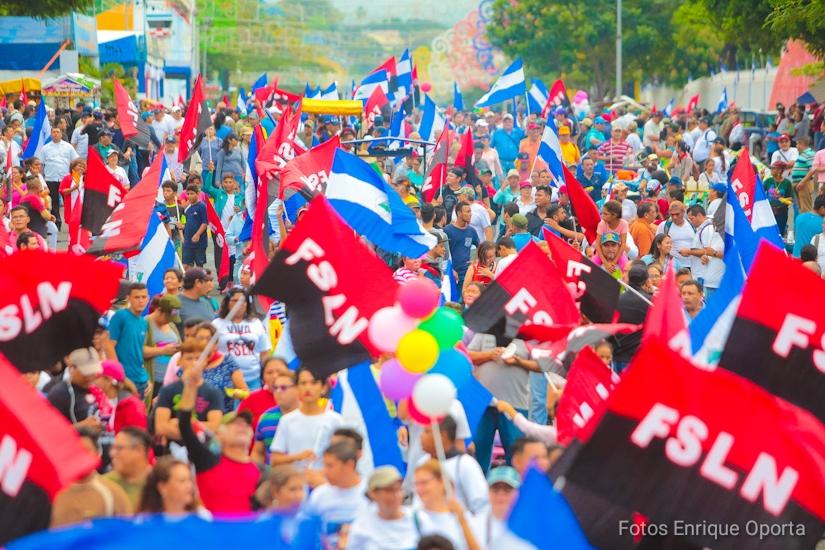 Sandinistas celebran dia internacional de los derechos humanos/imagen tomada de 19 digital