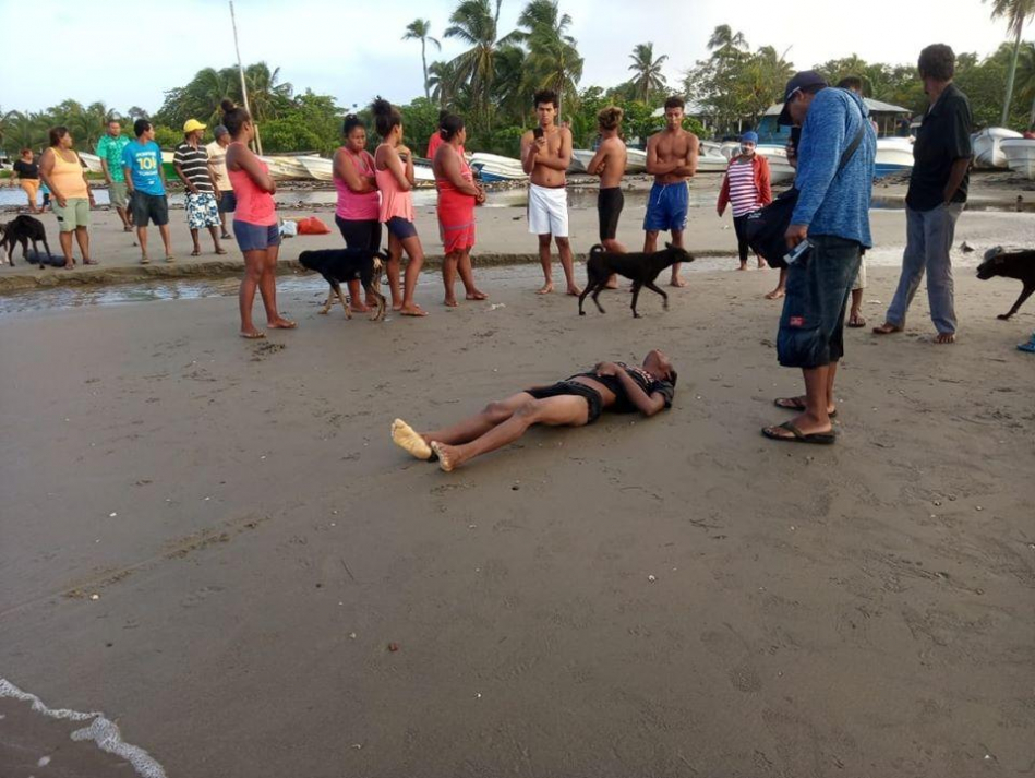 Adolescentes huérfanos se ahogaron en aguas del Caribe nicaragüense 