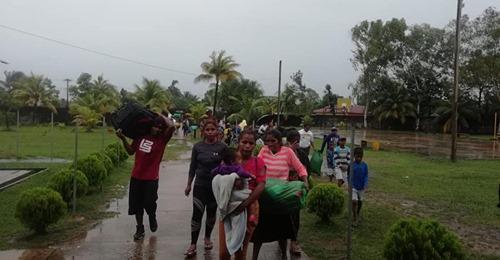 Preocupación en algunas comunidades de la Costa Caribe Norte, ante el huracán ETA