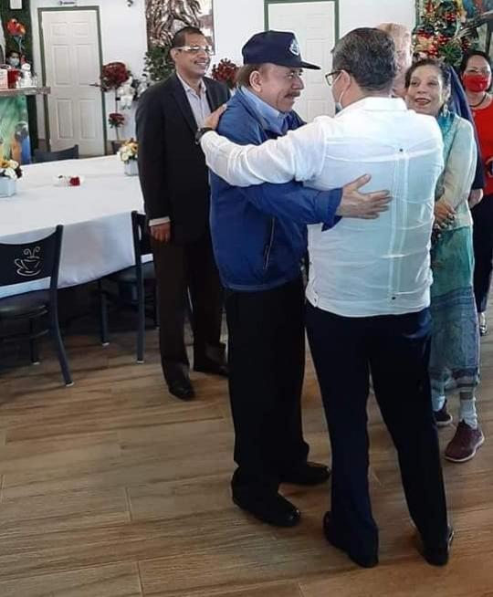 Daniel Ortega se reúne con el presidente de Honduras para cuantificar daños por ETA