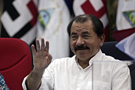 Daniel Ortega en comparecencia-imagen tomada de El Mundo