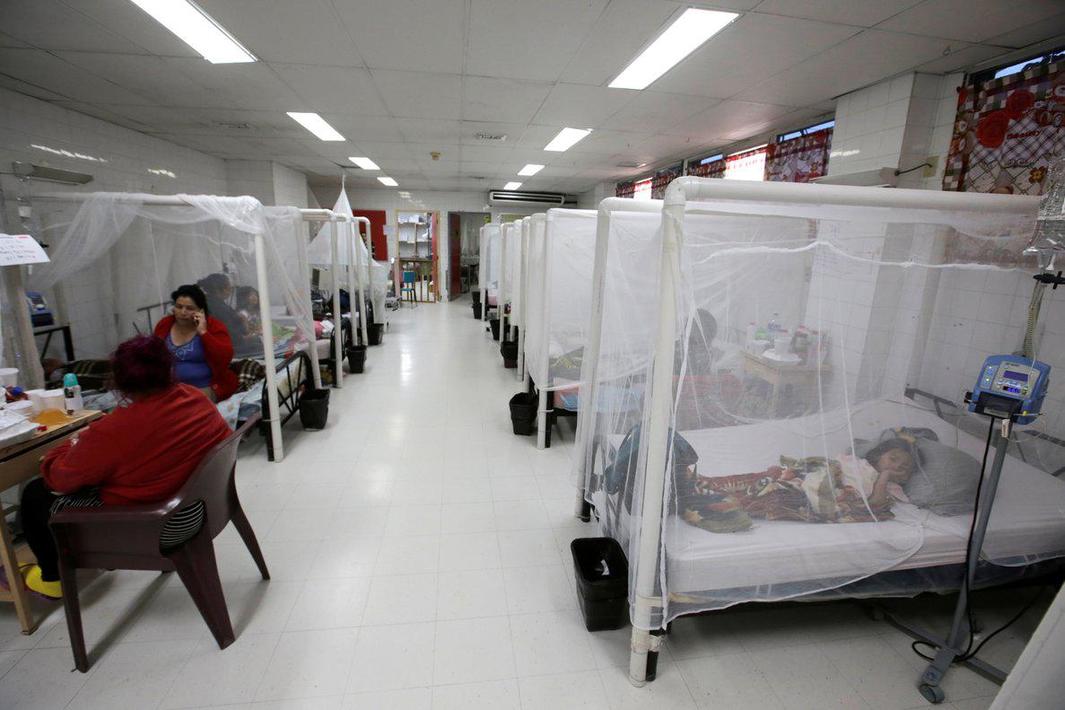 Hospitales con dengue-imagen tomada de "El periódico"