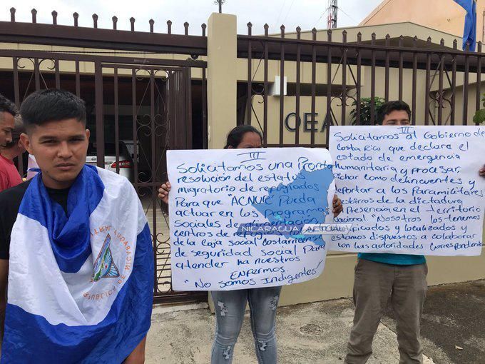Exiliados en Costa Rica-imagen tomada de Nicaragua Actual