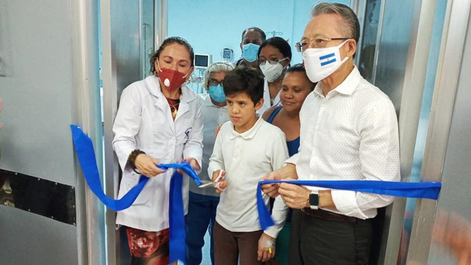 Inauguran sala de emergencia pediátrica en hospital Regional Santiago de Jinotepe  