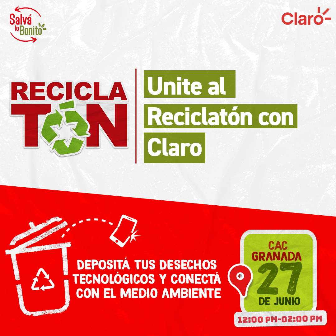 Claro invita al Reciclaron “Salvá Lo Bonito” en Granada