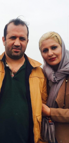 Arash Baradaran Nakhjavani y Sarvnaz/imagen tomada de la Prensa