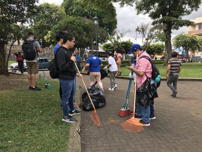 Jornada de limpieza-imagen tomada de Nicaragua Actual