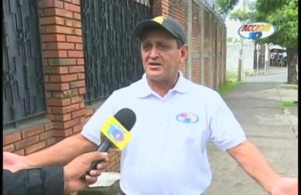periodista de Canal 10, José Abraham Sánchez en la Unidad de Cuidados Intensivos