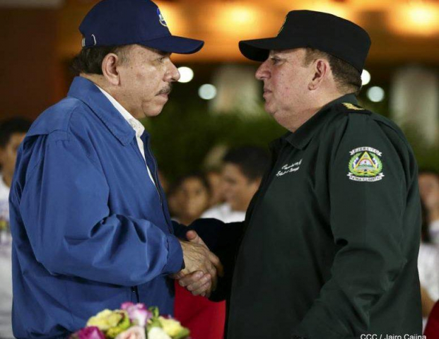 Ortega retificará a Julio César Avilés como jefe del Ejército por tercer periodo consecutivo