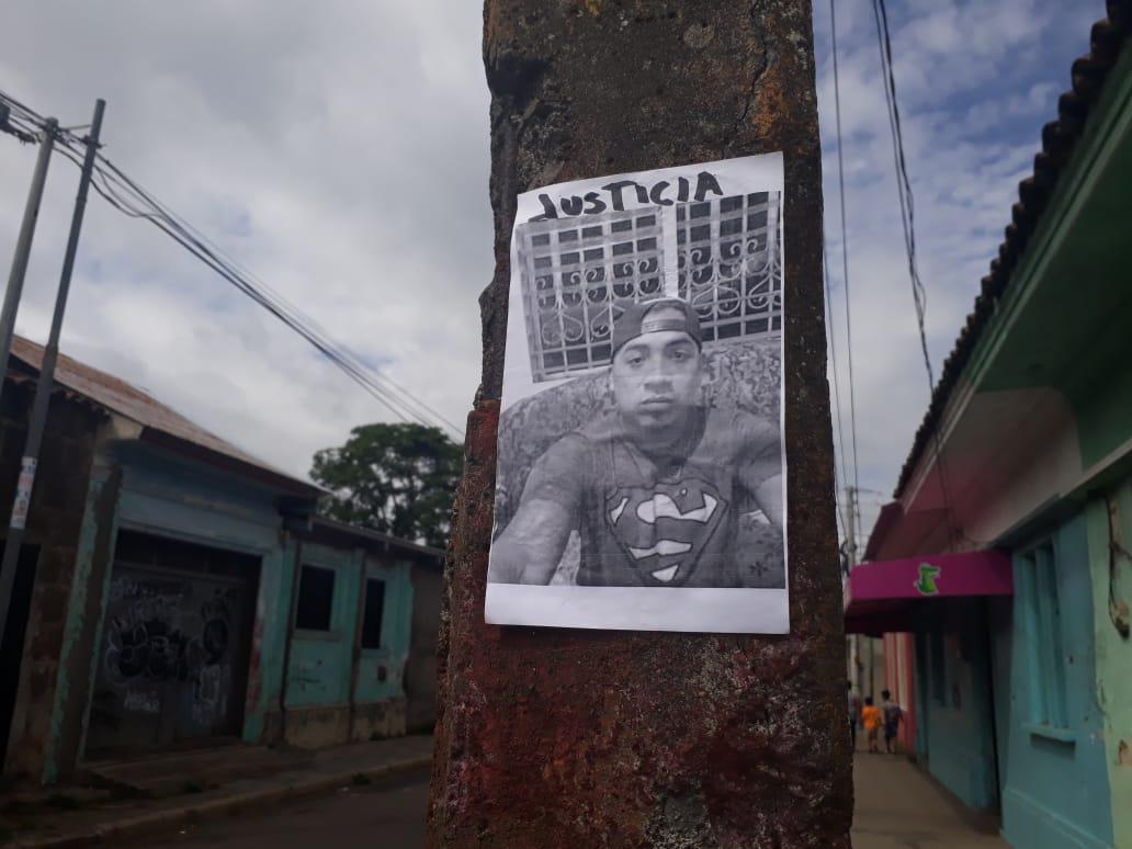 Geral es uno de los jóvenes asesinados el 8 de julio en Jinotepe