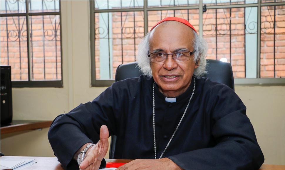 Cardenal Leopoldo Brenes-imagen tomada de "El  Nuevo Diario"