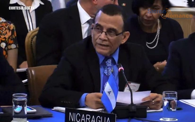 Nicaragua pide a la OEA le quiten las sanciones