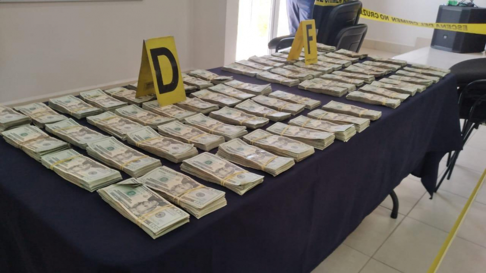 Policía incauta 140 mil dólares y 605 libras de marihuana