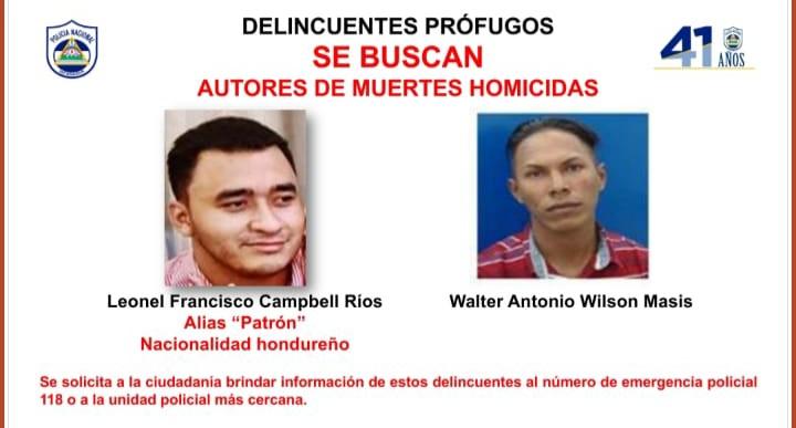 Policía circula a hijo de cabecilla de la Mara Salvatrucha como sospechoso de doble asesinato en Managua 