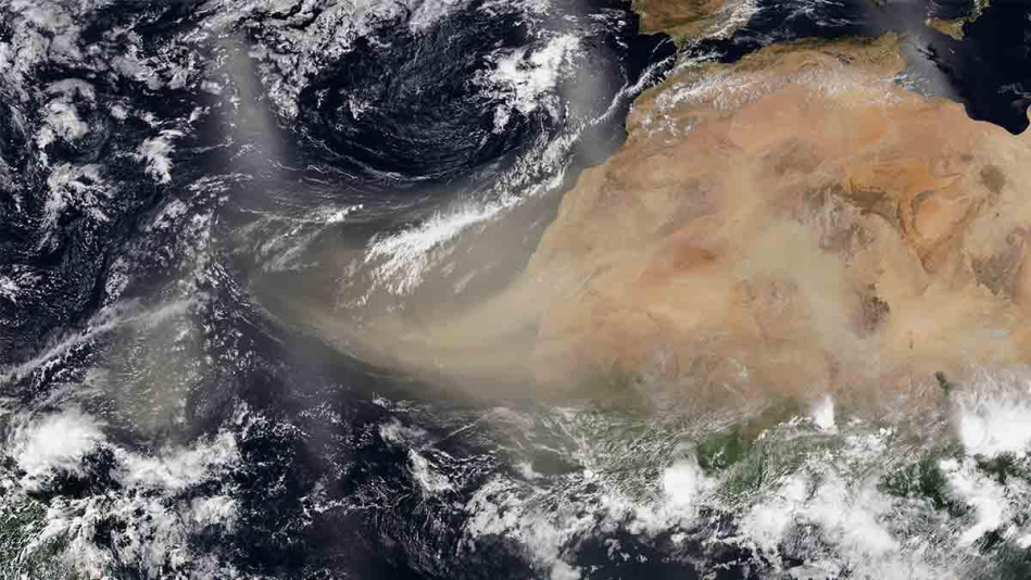 Nube de polvo del Sahara se dirige hacia Florida 