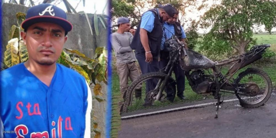 Ciudadano muere calcinado al explotar motocicleta en que viajaba en Nandaime