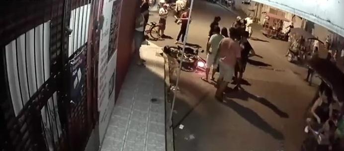 Vídeo: pobladores capturan a delincuente y le dan tremenda paliza con un bate de béisbol 