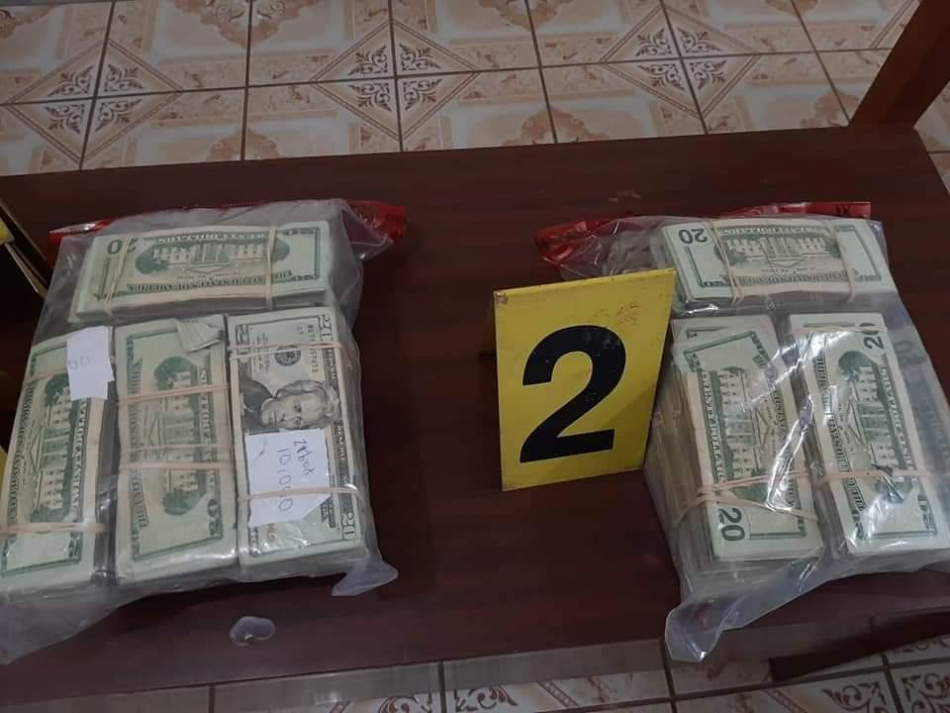 Policía nacional realizó la incautación de 145 mil 680 dólares en Río San Juan 