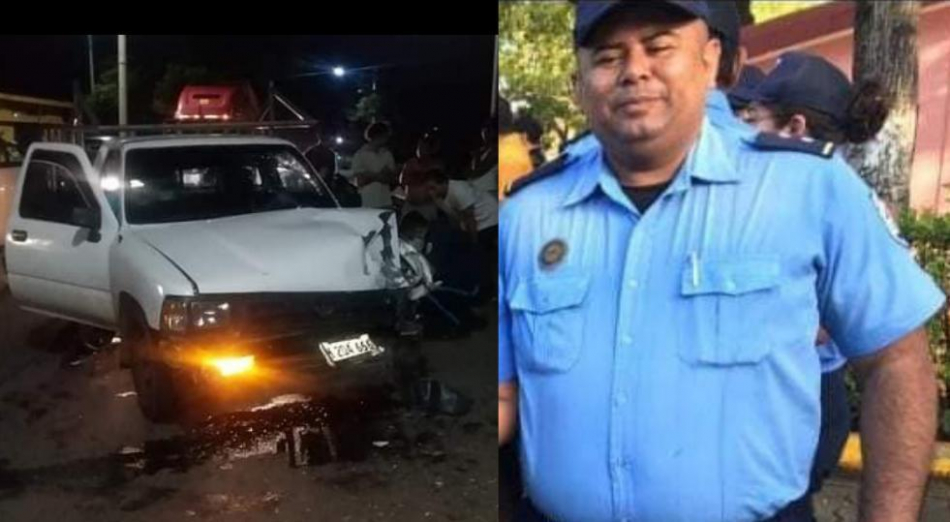 Agente de la policía fallece en accidente de tránsito horas antes fue ascendido al grado de Capitán