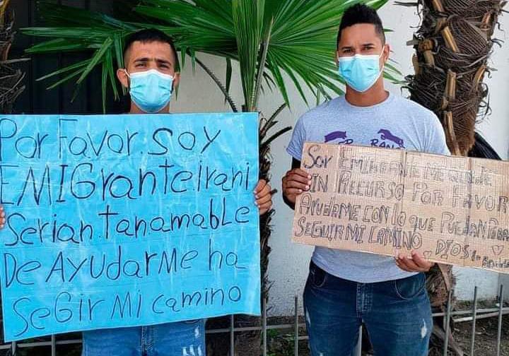 Migrantes piden ayuda tras quedar varados en Nicaragua 