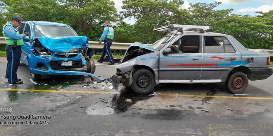 Accidente de transito deja una persona y 5 lesionados en Tipitapa