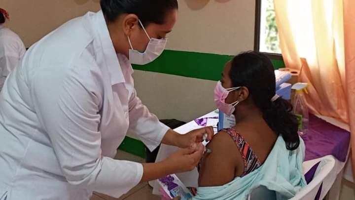 Mujeres caraceñas embarazadas recibieron la vacuna contra el Covid-19