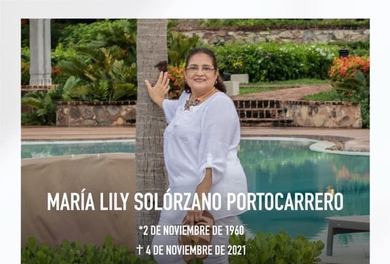 Lily Solorzano en vida/Imagen tomada de facebook 