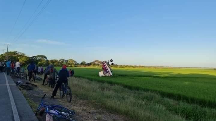 Piloto ileso de milagro tras caer avioneta en cultivos de arroz 