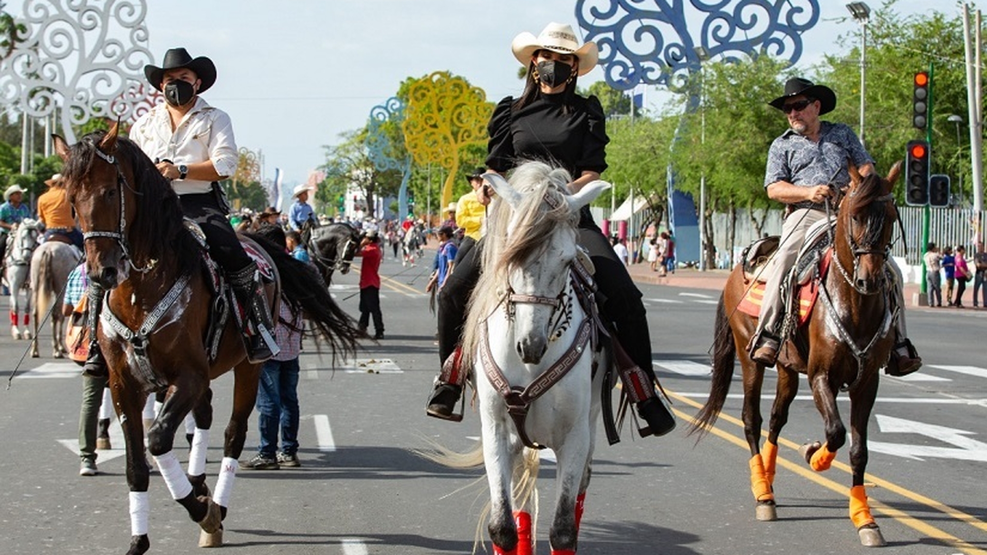 El desfile hípico es una de las principales actividades que se realizan en Managua en el marco de las fiestas en honor a Santo Domingo de Guzmán.