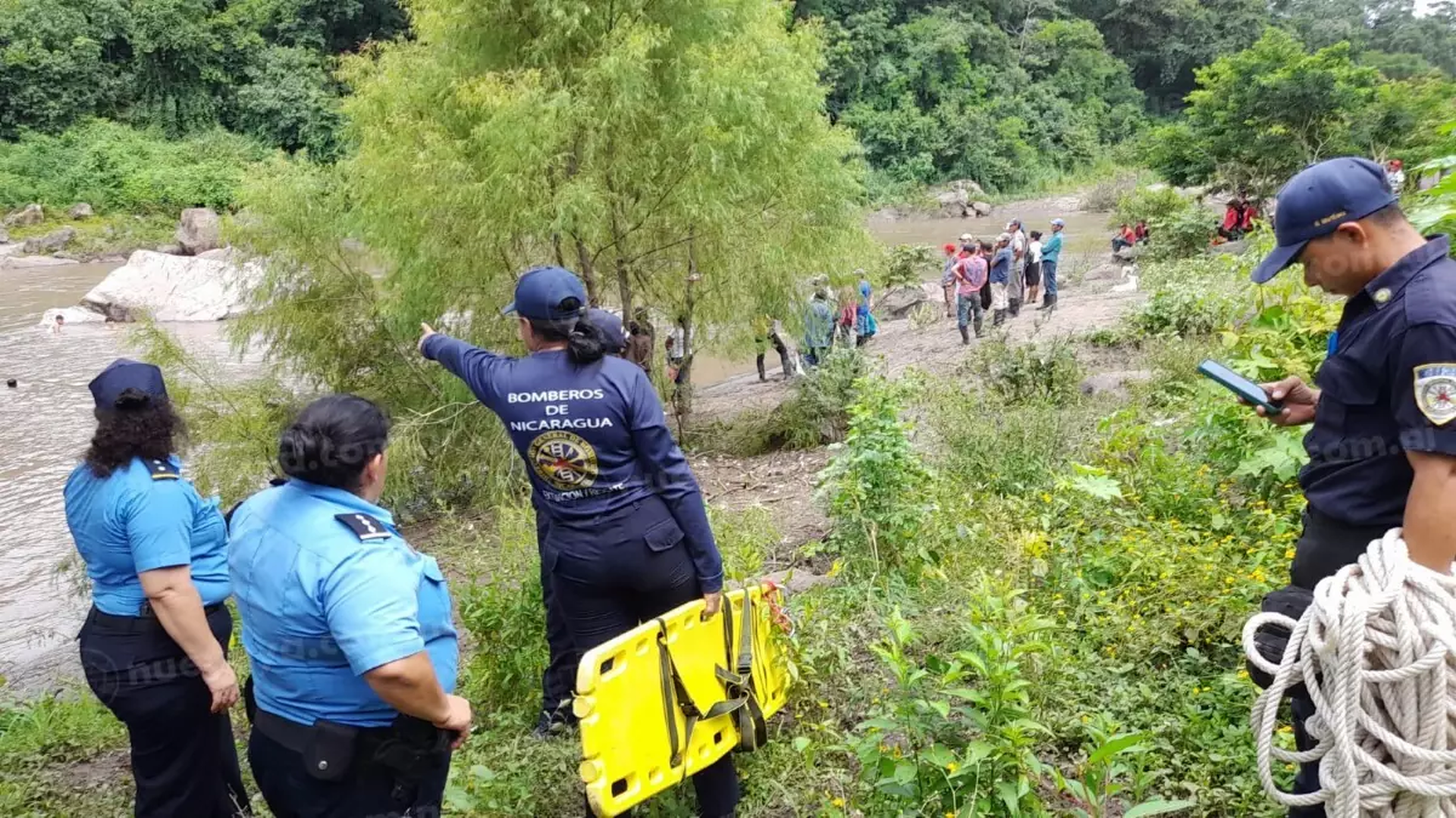 Encuentran cuerpo de jovencito arrastrado por las corrientes del Río Grande de Matagalpa