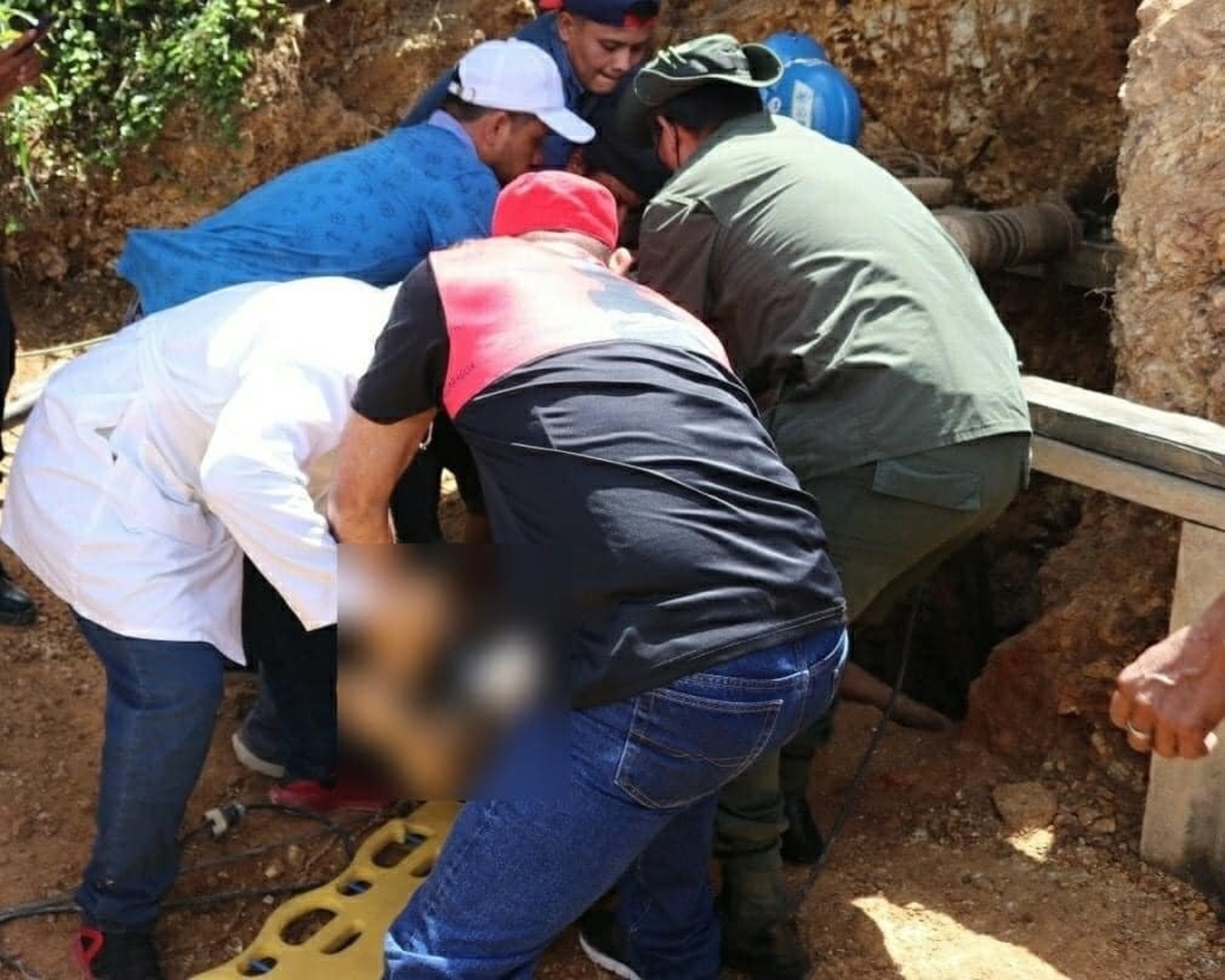 Un muerto y dos heridos en derrumbe de una mina en el Caribe Norte