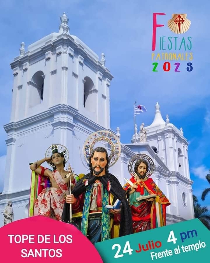 Por primera vez la tradición del tope no se hará en procesión sino frente a la Parroquia Santiago