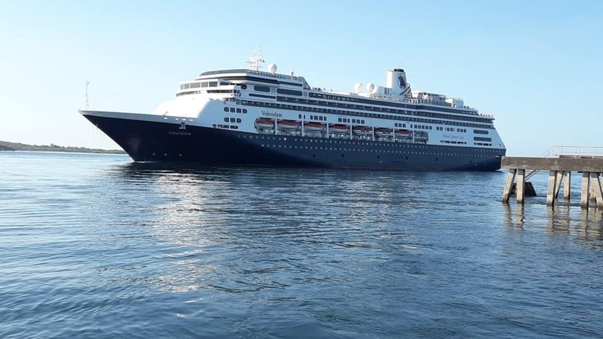 Emerald Princess”, el  último crucero que visitó el puerto de San Juan del Sur en enero de 2020.  