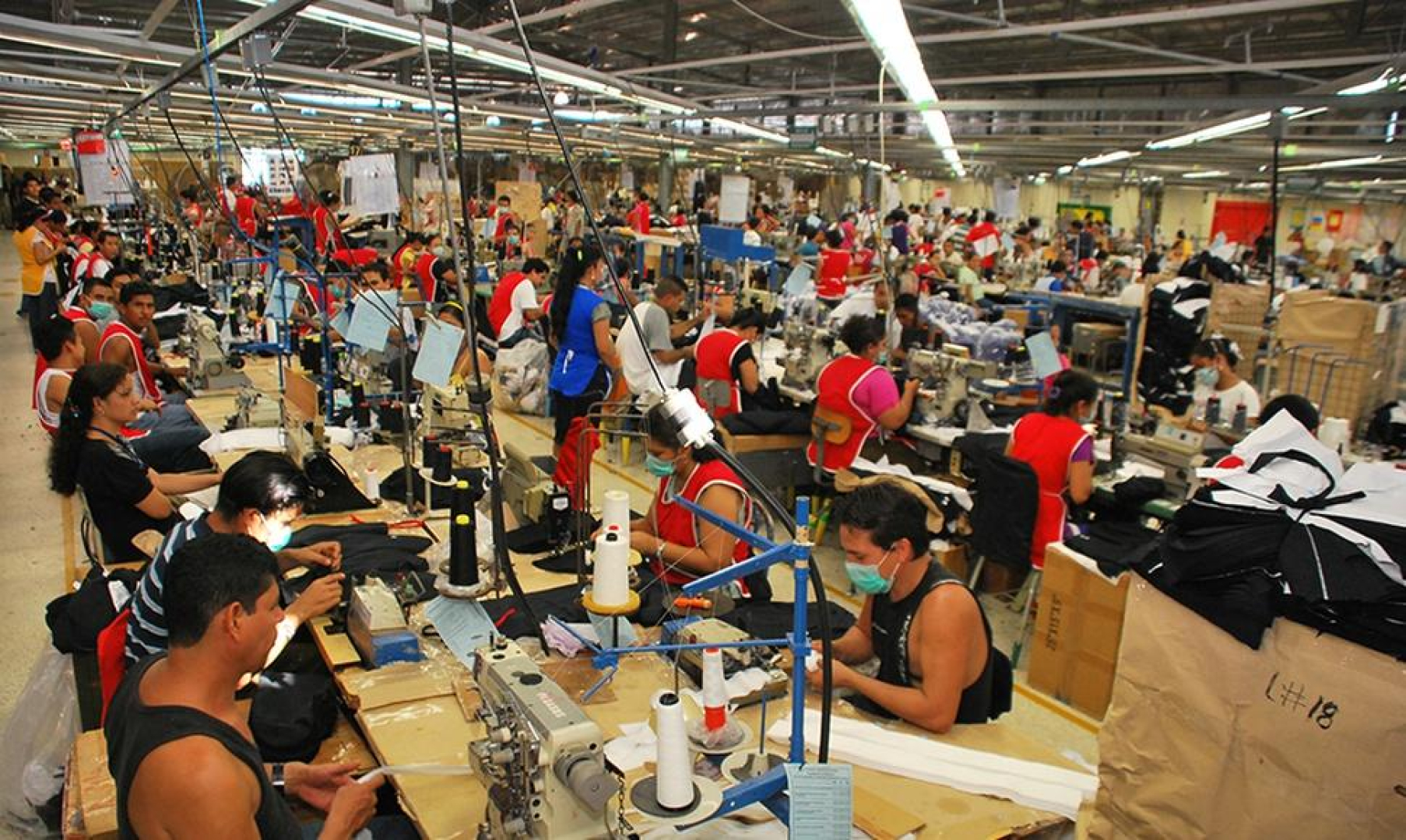Las zonas francas en Nicaragua son las principales industrias generadoras de empleos.