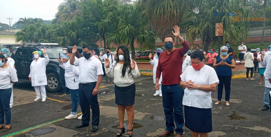 Alcalde de Jinotepe participa en jornada de oración contra el Covid-19 