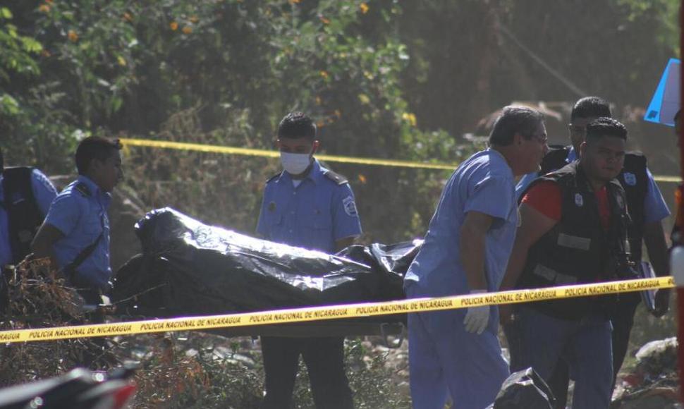  Foto: Alexander Pérez  Ampliar La Policía de Nicaragua investiga crimen en Sabana Grande, Managua. El Nuevo Diario 