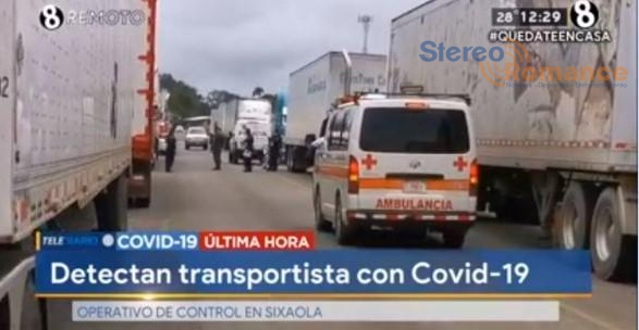 Transportista de carga nicaragüense dio positivo a Covid-19 en Costa Rica